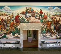 Image result for Russell Painter Mural in Truman Library