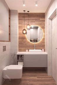 Image result for Grey Bathroom Wallpaper