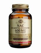 Image result for Solgar - NAC (N-Acetyl-L-Cysteine) 600 Mg. - 120 Vegetarian Capsules