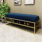 Image result for Shoe Storage Ottoman Bench