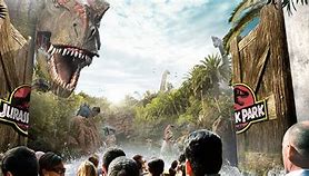 Image result for Jurassic World The Ride Poster