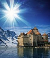 Image result for Chillon Castle Lake Geneva Switzerland Winter