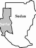 Image result for Darfur On Map