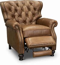 Image result for Leather Wingback Recliner