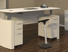Image result for Counter Height Work Desk