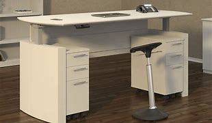 Image result for Industrial Adjustable Height Desk