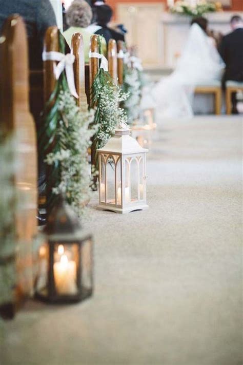 56 Gorgeous Winter Wedding Aisle Décor Ideas   Weddingomania