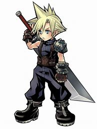 Image result for Cloud FF7 Cartoon Picture