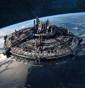 Image result for Futuristic Military Space Station
