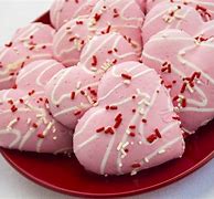 Image result for Pink Heart Cookies