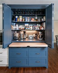 Image result for Custom Kitchen Pantry Cabinets