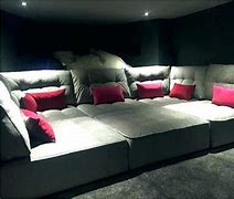 Image result for Home Theater Seating Beds