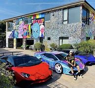 Image result for Chris Brown Painting On House