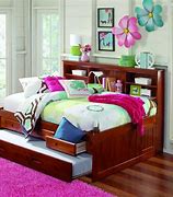 Image result for Daybed with Trundle and Storage