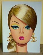 Image result for Barbie Doll Painting Images