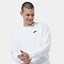 Image result for All White Nike Sweatshirt Crew Neck