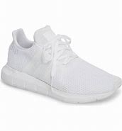 Image result for Swift Run All White Adidas Shoes