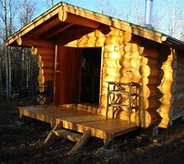 Image result for Plywood Trapper Cabin