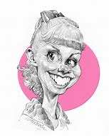 Image result for Olivia Newton-John Caricature
