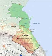 Image result for Map of Dagestan Area