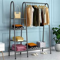 Image result for Metal Clothes Rack Stand
