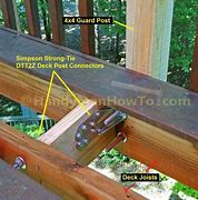 Image result for DTT2Z Deck Post Connectors