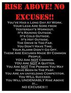 Image result for No Excuses Workout Quotes