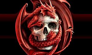 Image result for 3D Wallpaper Evil Skulls
