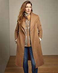 Image result for Women's Double Collar Wool-Blend Coat, Gray, Size XS By Chico's