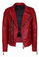 Image result for Maroon Leather Jacket