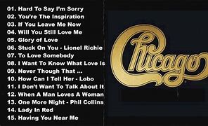 Image result for Chicago Album Covers All