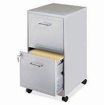 Image result for 2 Drawer Metal File Cabinet