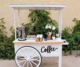 Image result for Small Coffee Carts for Kitchen