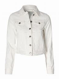 Image result for White Denim Jacket