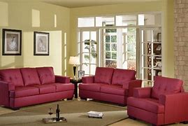Image result for Red Living Room Sets