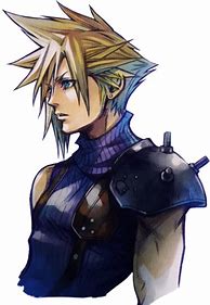 Image result for Cloud Strife Side View