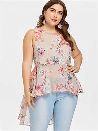 Image result for Peplum Blouses for Plus Size Women