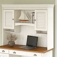 Image result for Small Desk Top Hutch