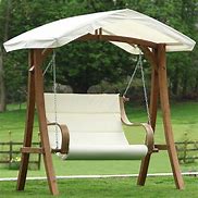 Image result for 2 Seat Patio Swing with Canopy