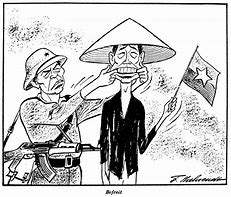 Image result for Vietnam War Cartoon Pictures