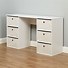 Image result for White Desk with Lots of Drawers Cheap with Quality with Shelves