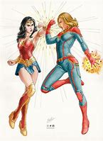 Image result for Wonder Woman DC vs Marvel