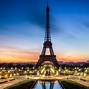Image result for Blue Eiffel Tower
