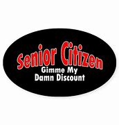 Image result for Senior Citizen Discount Clip Art