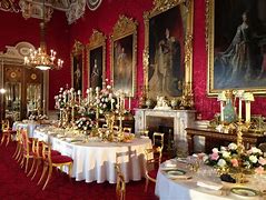 Image result for Buckingham Palace State Dining Room
