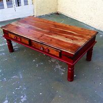 Image result for Red Coffee Table