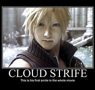 Image result for Cloud FF7 Meme
