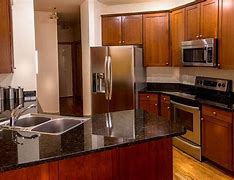 Image result for Rustic Kitchens with Stainless Steel Appliances