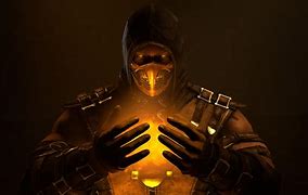 Image result for Scorpion From Mortal Kombat 11