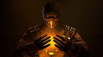 Image result for Mortal Kombat 11 Scorpion Figure